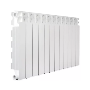 Алюминиевый радиатор Fondital Aleternum B4 500/100 боковое подключение, белый (14 секций в сборе) (V70103414)