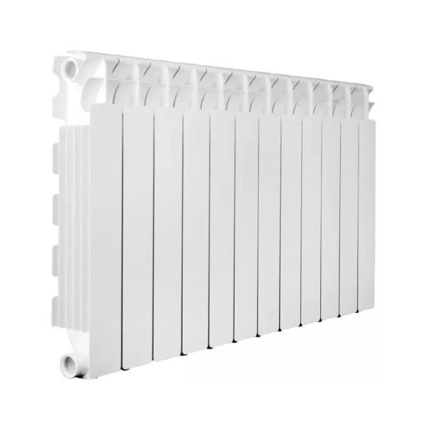 V70103414 Алюминиевый радиатор Fondital Aleternum B4 500/100 боковое подключение, белый (14 секций в сборе) (V70103414)