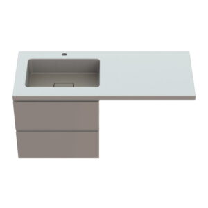 Тумба в ванную Snail Барнео 570х490 L подвесная