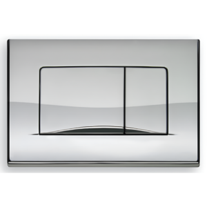 Кнопка для инсталяции Peštan FLUSHING PLATE ACTIVE SHINE CHROME
