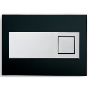 Кнопка для инсталяции Peštan FLUSHING PLATE DIAMOND BLACK
