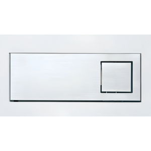 Кнопка для инсталяции Peštan FLUSHING PLATE DIAMOND WHITE