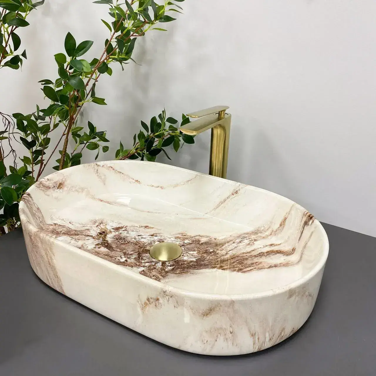 VBI-011322 Умывальник накладной VBI Verona 610х385