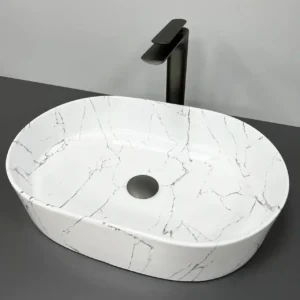 Умывальник накладной VBI Verona 500х340 овальный