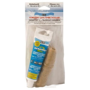 Комплект для герметизации Gebatout (Паста+Пакля) (103104)