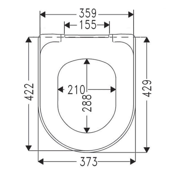 ANT-27032_2 Сиденье для унитаза VILLEROY & BOCH ARCHITECTURE