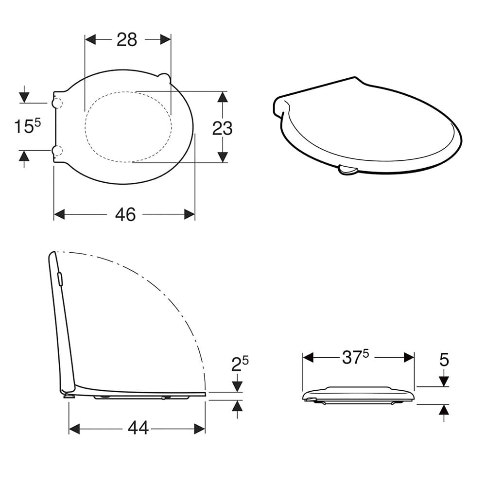 ANT-80003_2 Сиденье для унитаза GEBERIT