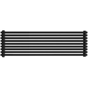 Дизайнерский радиатор Antrax AO 25d 332х800 горизонтальный, черный матовый (AO25D 080 09 [CD] [B] [NEOP])