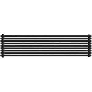 Дизайнерский радиатор Antrax AO 25d 332х1200 горизонтальный, черный матовый (AO25D 120 09 [CD] [B] [NEOP])