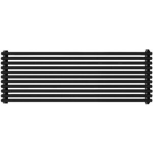 Дизайнерский радиатор Antrax AO 25d 404х1000 горизонтальный, черный матовый (AO25D100011 X NEOP)