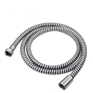 Шланг для душа Rubineta PVC Biflex 1,5 м, хром/черный