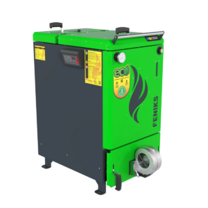 Твердотопливный котел Feniks серия I plus 12 кВт с электронным управлением (F.FIA12)