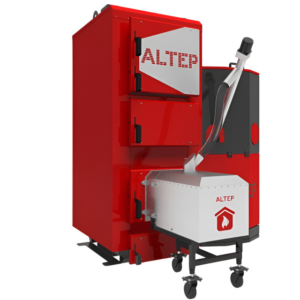 Пеллетный котел Altep Duo Uni Pellet 95 кВт с автоподачей и шамотным камнем