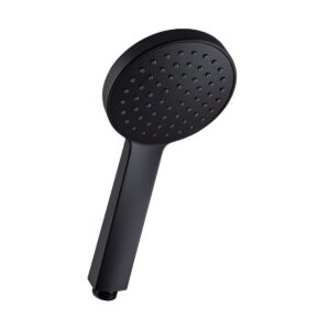 Лейка для душа Rubineta Preto (Б) 622080B пластиковая, черный матовый