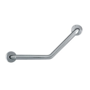 Поручень угловой NOFER опорный 400х400х32 сатин (15161.S)