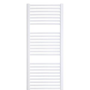 Водяной полотенцесушитель Luxrad Basic 1200х500 углеродистая сталь, белый матовый (BASICG12005009003)