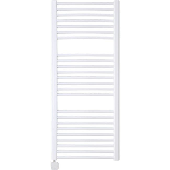 LUX-BASICG12005009003ELPW600_0 Электрический полотенцесушитель Luxrad Basic G 1200х500 вертикальный, белый (BASICG12005009003ELPW600)