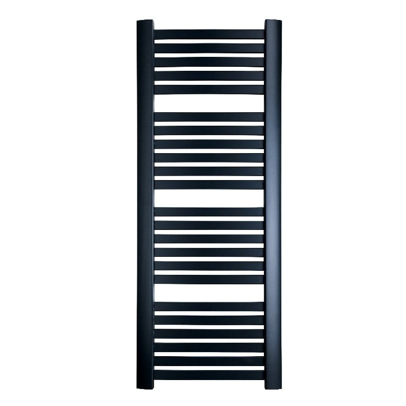 LUX-KAST945480S040_0 Водяной полотенцесушитель Luxrad Kastor 945x480 углеродистая сталь, черный матовый (KAST945480S040)