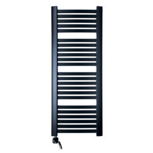 Электрический полотенцесушитель Luxrad Kastor 945x480 вертикальный, черный матовый (KAST945480S040ELVBM600)