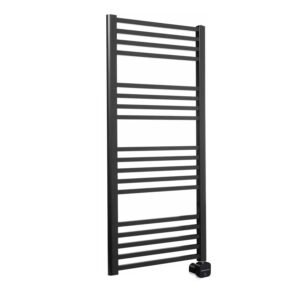 Электрический полотенцесушитель Luxrad Max 1200x500 вертикальный, черный матовый (MAX1200500S040EPPBM600)