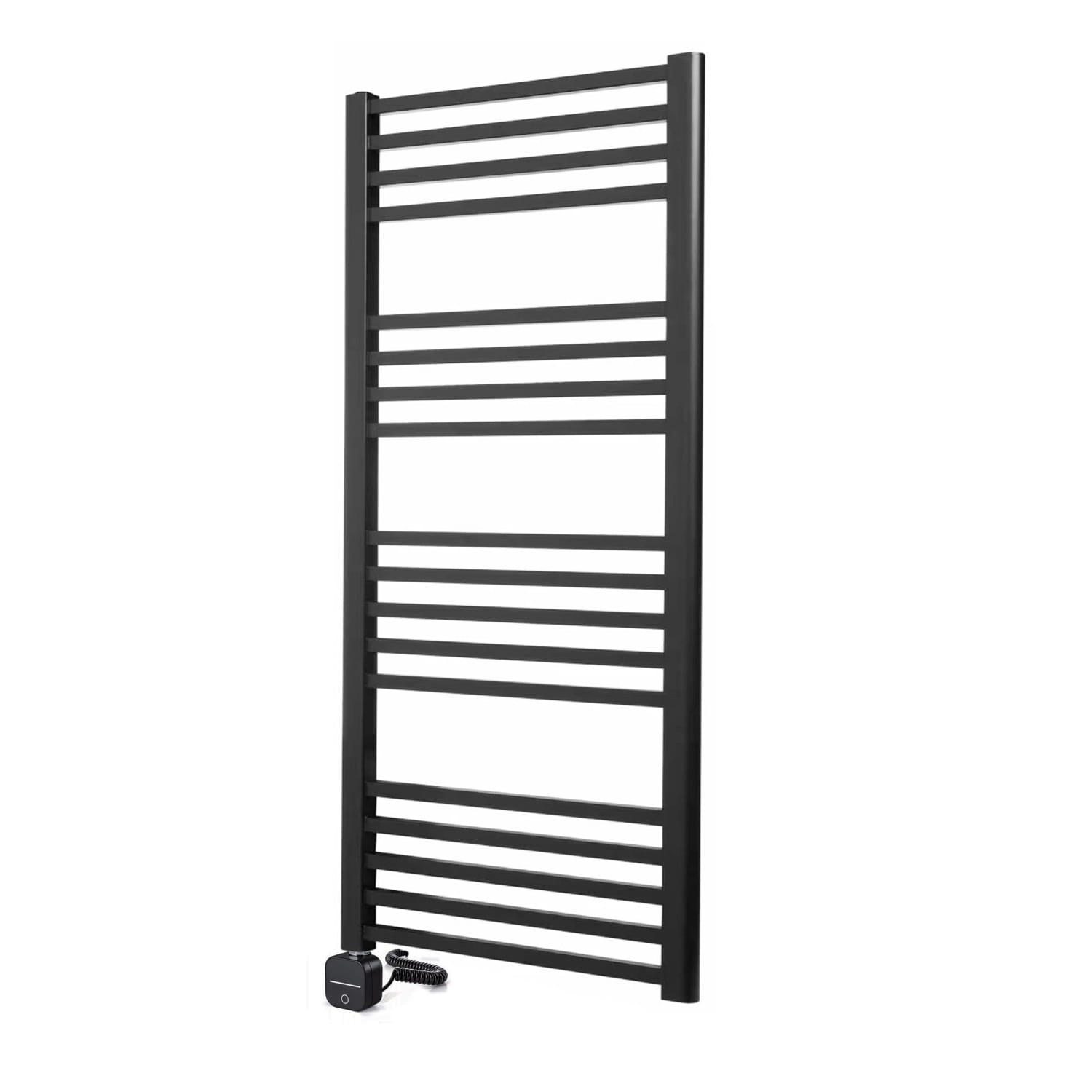 LUX-MAX1200500S040EPVBM600_0 Электрический полотенцесушитель Luxrad Max 1200x500 вертикальный, черный матовый (MAX1200500S040ELVBM600)
