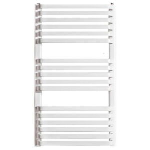 Водяной полотенцесушитель Luxrad Piatto 934х530 углеродистая сталь, белый матовый (PIA9345309003ZBD)