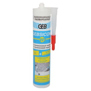 Герметик силиконовый GEB W2 310 мл (890502/891500)