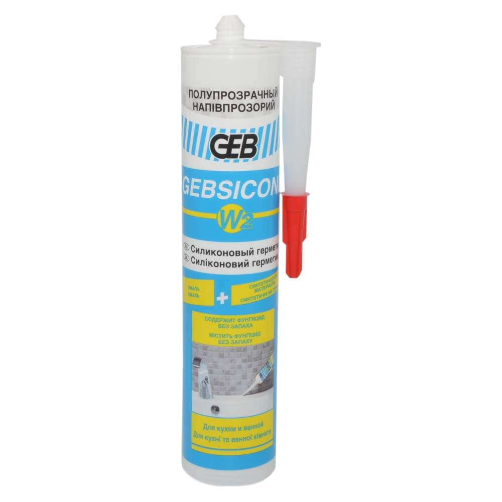 PDLP-890502-891500 Герметик силиконовый GEB W2 310 мл (890502/891500)