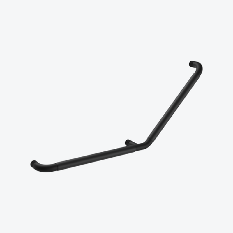 PLW-DOEX.1873BL_1 Поручень для ванны Excellent Hendi настенный, угловой, латунь, черный (DOEX.1845BL)