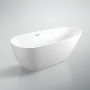 Ванна акриловая VBI Vettore 1700х750 овальная, белая глянцевая (VBI-070617)