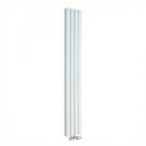 Дизайнерский радиатор Rastas Aurora 2 1800x240 вертикальный, белый матовый