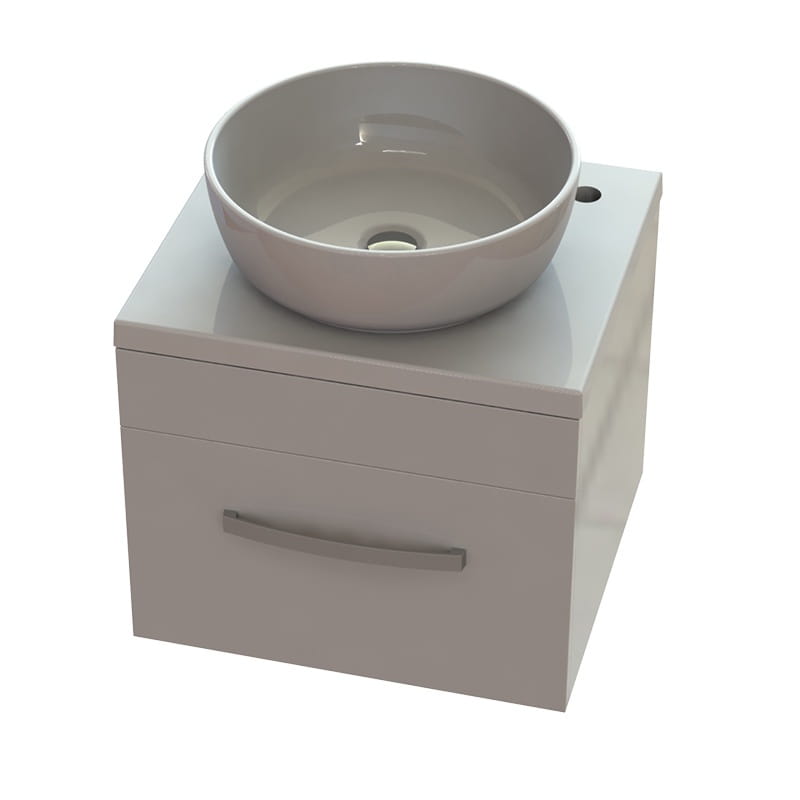 500КМ177A100M Тумба в ванную Snail Адель 500х450 подвесная