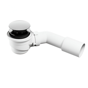 Сифон для ванны Cersanit Click-Clack пластик, хром (S904-010)