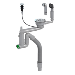 Сифон для мойки PREVEX Smartloc 1 1/2" пластик, серый (41R13919)