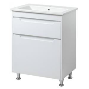 Тумба в ванную Юввис Валенсия ТНБ-2 Д 600х450 напольная