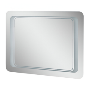 Зеркало для ванной комнаты Юввис Duet Z 600х700