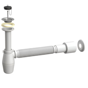 Сифон для раковины AQUA FACTORY 1 1/4"