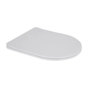 Сиденье для унитаза Qtap Jay 490 Swan 490 с микролифтом, плоское