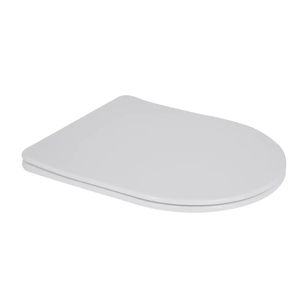 SD00052113_1 Сиденье для унитаза Qtap Jay 490 Swan 490 с микролифтом, плоское