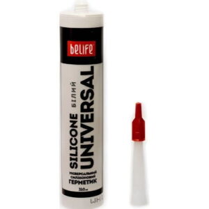 Герметик силиконовый Belife 310 мл белый