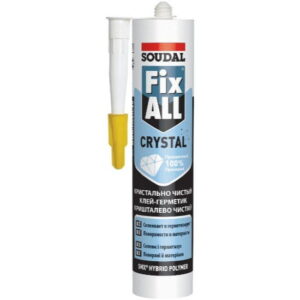 Герметик силиконовый Soudal Fix All Crystal 290 мл (000020000000080001)