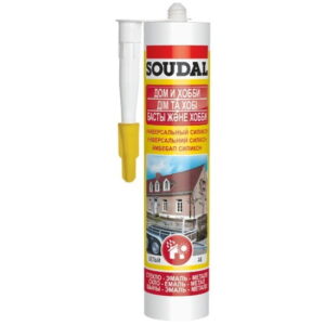 Герметик силиконовый Soudal 280 мл (000020000000010002)