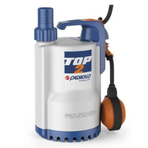 Дренажный насос Pedrollo Top 1 230 В 0,33 кВт H 10 м Q 108 л/мин с поплавком (48TOP11A1)