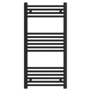 Водяной полотенцесушитель Rastas Siena 1000x550 низкоуглеродистая сталь, черный матовый (RR-CN1000550B)