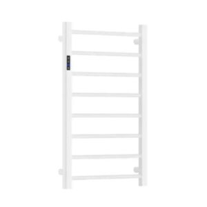 Электрический полотенцесушитель Rastas Siena 800x350 вертикальный, белый матовый (RR-CN800-350SW-LН)