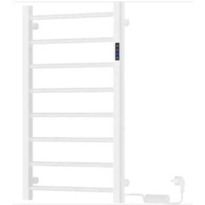 Электрический полотенцесушитель Rastas Siena 800x350 вертикальный, белый матовый (RR-CN800-350SW-R)