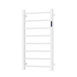 Электрический полотенцесушитель Rastas Siena 800x350 вертикальный, белый матовый (RR-CN800-350SW-RН)