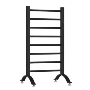 Электрический полотенцесушитель Rastas Siena 910x500 вертикальный, черный матовый (RR-CNER800350B)