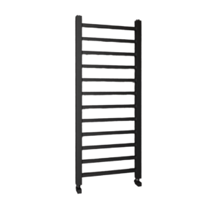 Водяной полотенцесушитель Rastas Safir 1000x490 низкоуглеродистая сталь, черный матовый (RR-ES1000490)