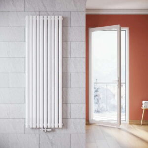 Дизайнерский радиатор Rastas Aurora 2 1800x600 вертикальный, белый матовый (RR-UT1800600SW)